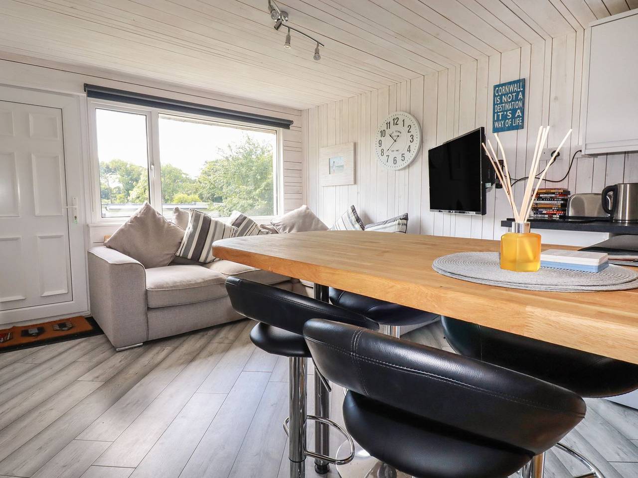 Lodge voor 4 personen met tuin in Cornwall