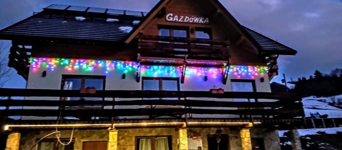 Pokój gościnny dla 4 osób, z widok i ogród w Babiogórski Park Narodowy