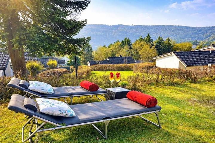 Ferienhaus für 6 Personen, mit Ausblick und Garten sowie Seeblick, mit Haustier in Biersdorf am See - 4