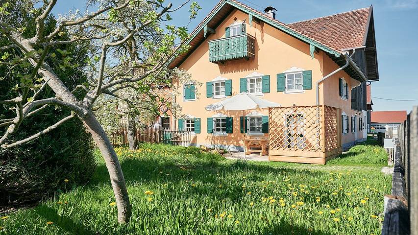 Bauernhof für 3 Personen, mit Terrasse und Garten im Pfaffenwinkel