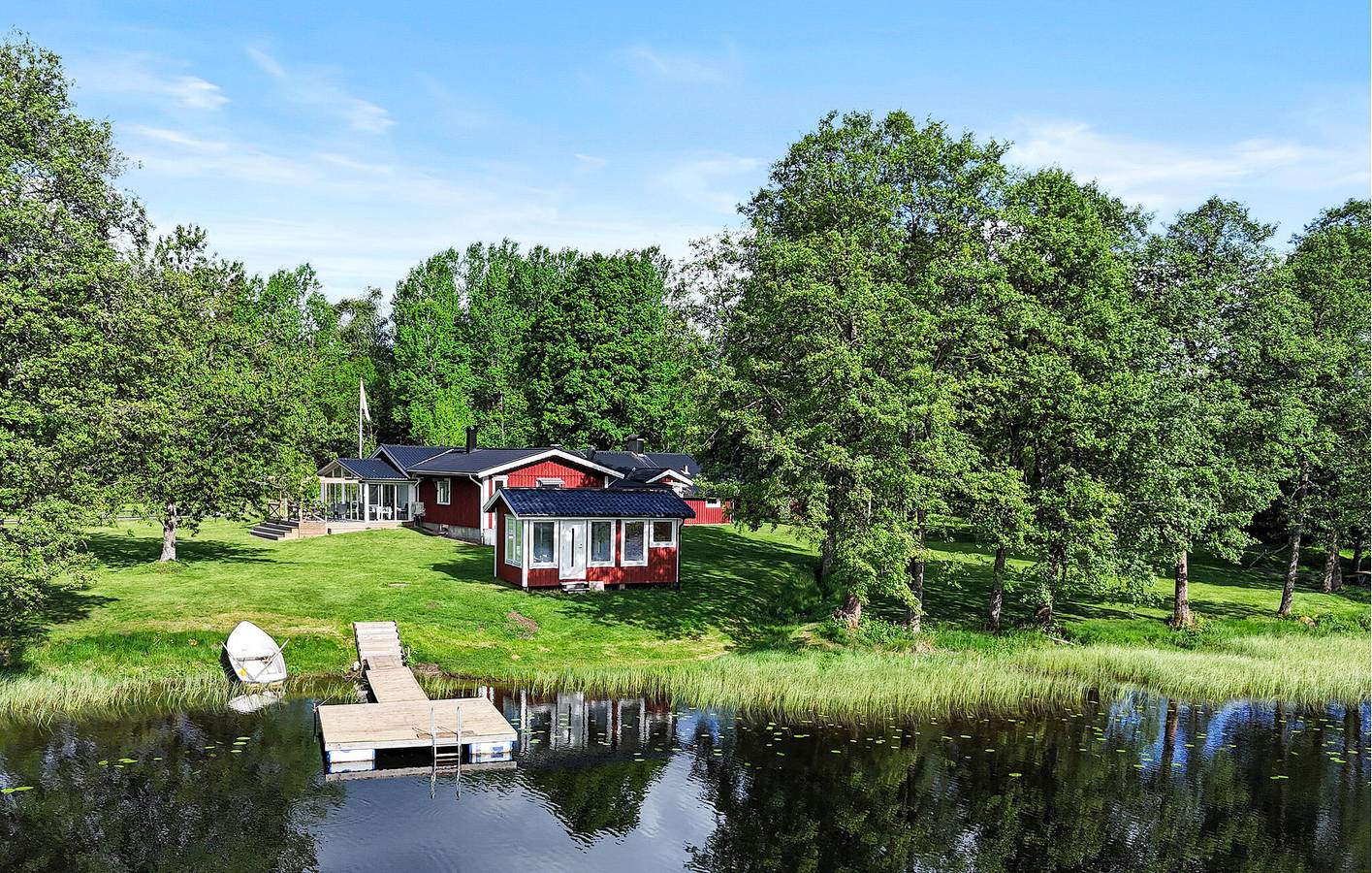 Ferienhaus für 9 Personen mit Sauna in Ambjörnarp, Visen