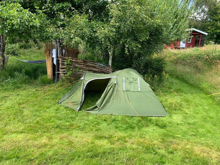 Camping für 3 Personen, mit Ausblick und Garten in Süd-Norwegen - 3