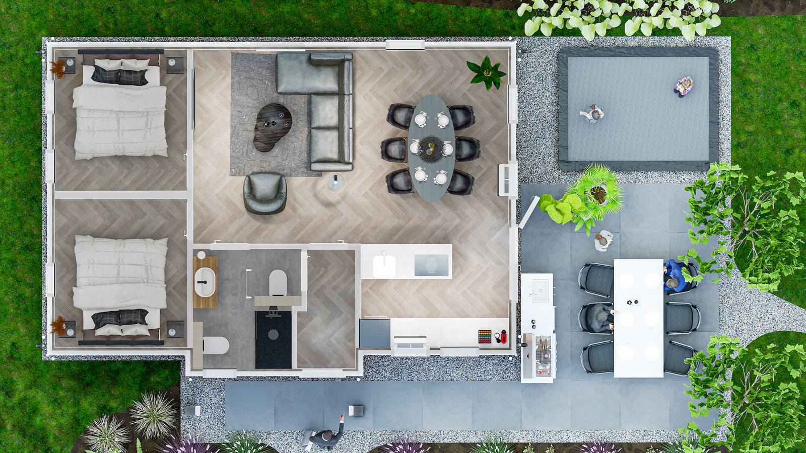Résidence Lichtenvoorde — Notario 4 personen Wellness (Hottub) in Lichtenvoorde, Achterhoek