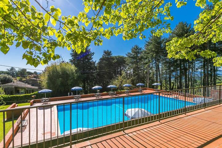 Ferienwohnung für 4 Personen, mit Pool und Balkon in San Vivaldo