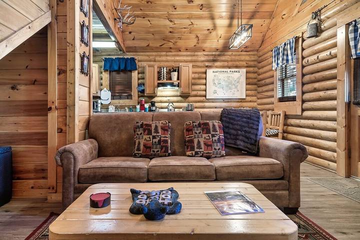 Cottage for 6 people, with pool and hot tub as well as terrace in Pigeon Forge