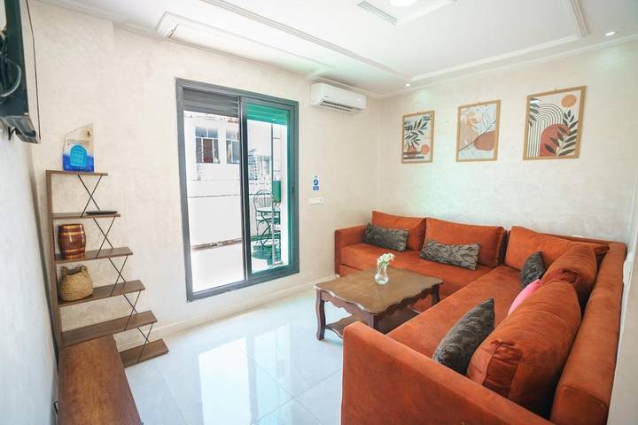 Appartement de vacances pour 3 personnes, avec vue et terrasse, animaux acceptés à Tanger
