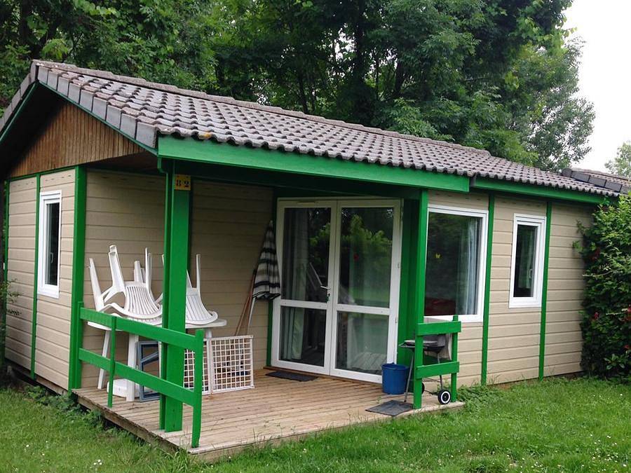 Camping Les Craouès - Chalet 4 personas - Azur in Capvern, Altos Pirineos