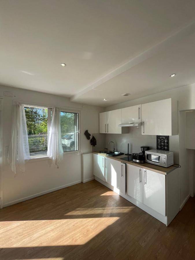 Gîte pour 4 personnes, avec vue sur le lac et balcon dans Lac de Christus