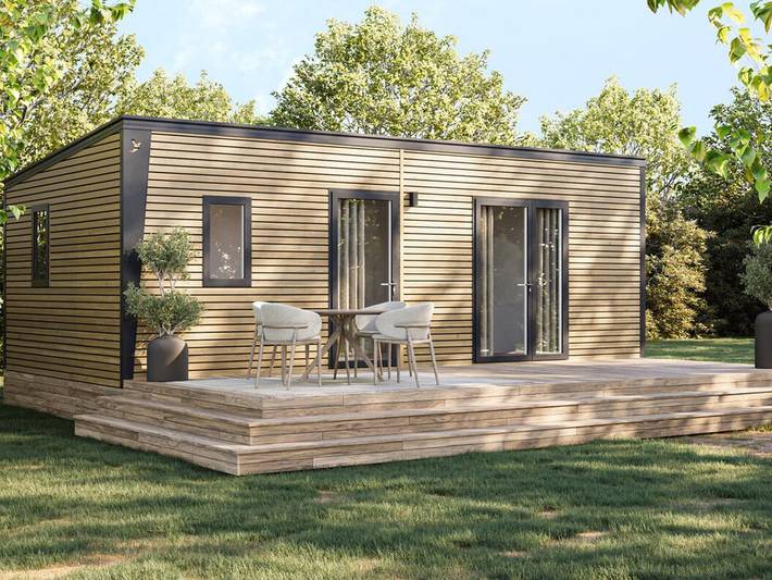 Casa rodante para 4 personas, con piscina en Lloret de Mar