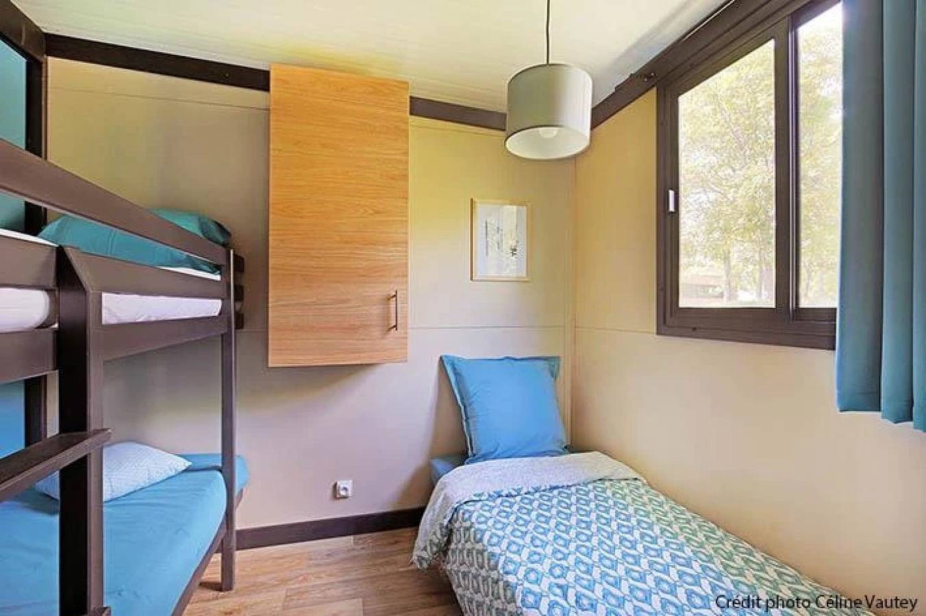 Zecamping 3 étoiles pataugeoire dog friendly club enfant chalet Bbq clim 25m2 in Darbres, Ardèche