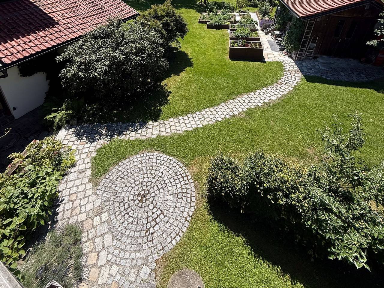 Ganze Ferienwohnung, Haus am Bach - Ferienwohnung Achenblick in Seebruck, Chiemsee