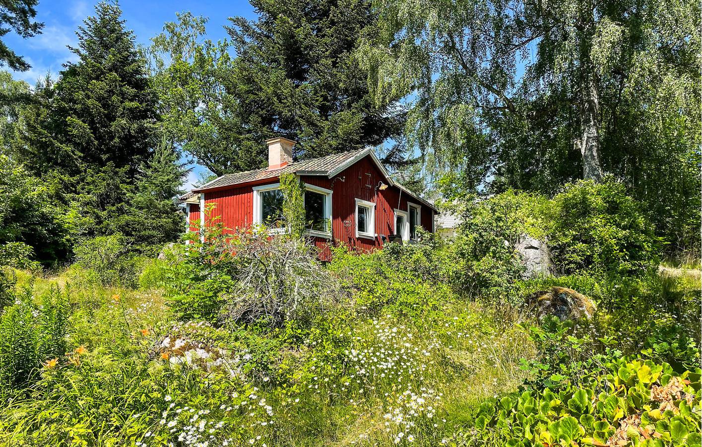 Ferienhaus für 4 Personen mit Garten in Hjälmaren