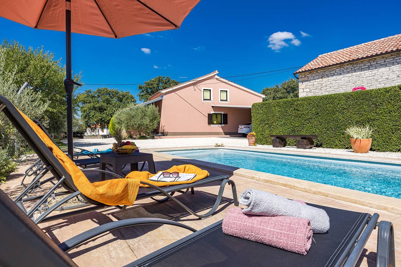 Maison de vacances pour 5 personnes avec piscine in Svetvinčenat, Istrie centrale