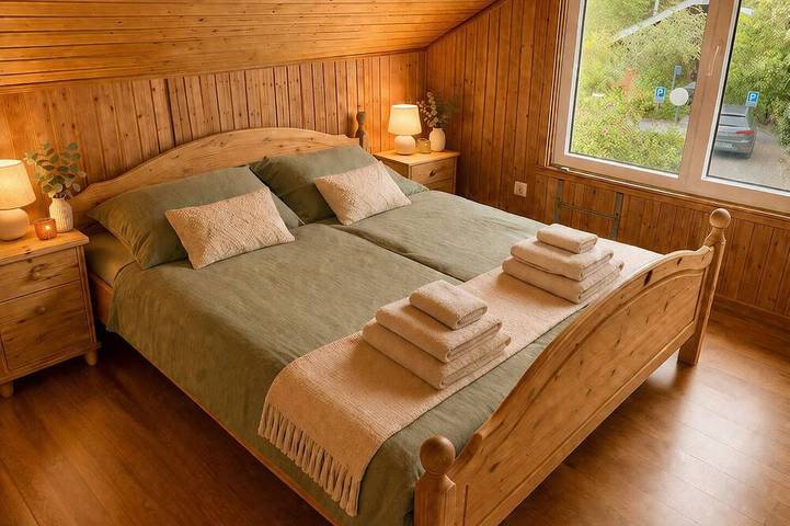 Ferienhaus für 5 Personen, mit Garten und Sauna sowie Terrasse, mit Haustier im Weserbergland - 2
