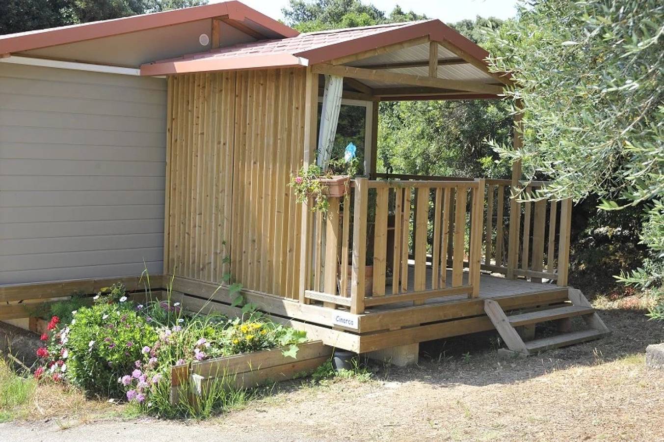 Zecamping 3* parc aquatique dog friendly locatif Bbq clim 25m2 5 pers in Cargèse, Parc naturel régional de Corse