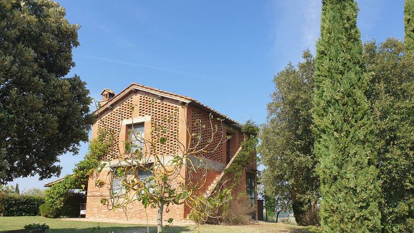Casa vacanza per 6 persone, con Terrazza e Giardino nonché Piscina e Vista lago a Siena