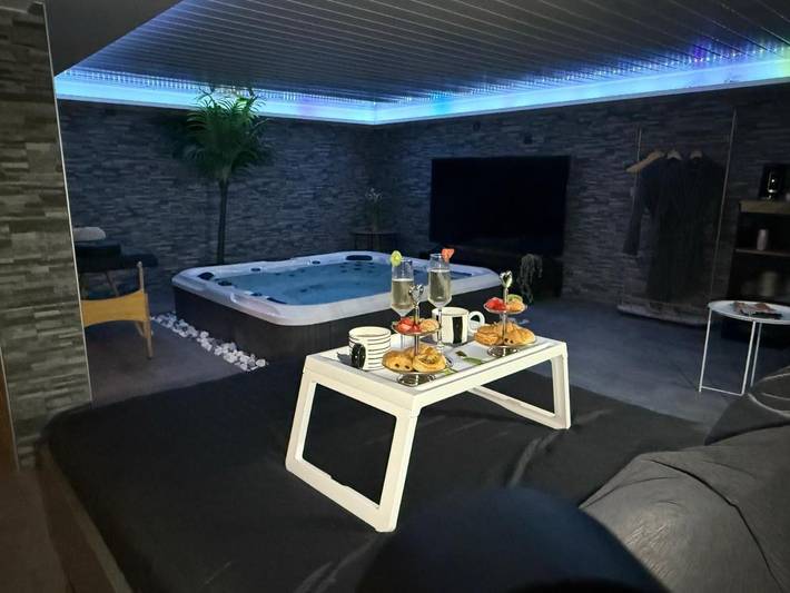 Location de vacances pour 2 personnes, avec terrasse ainsi que sauna et jacuzzi à Portet-sur-Garonne - 4