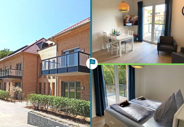Ferienwohnung für 4 Personen, mit Balkon in Wyk auf Föhr (Stadt)