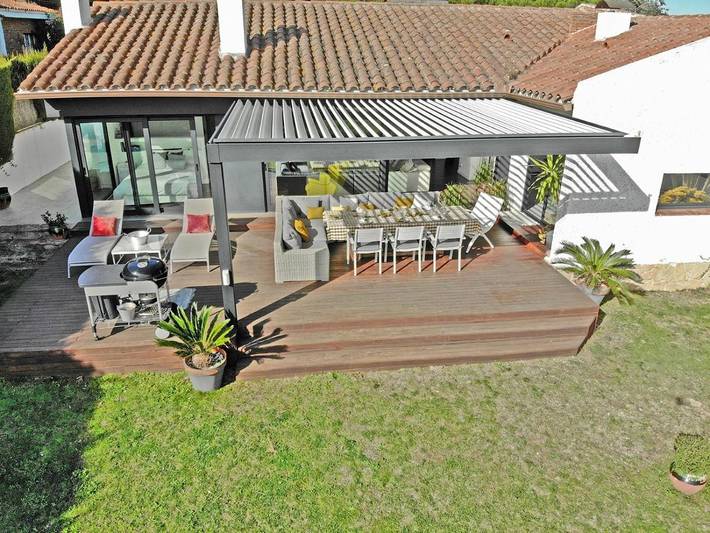 Location de vacances pour 9 personnes, avec piscine ainsi que vue et jardin à Argentona - 3