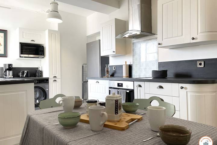 Gîte pour 6 personnes, avec balcon, adapté aux familles dans Port du Havre - 3