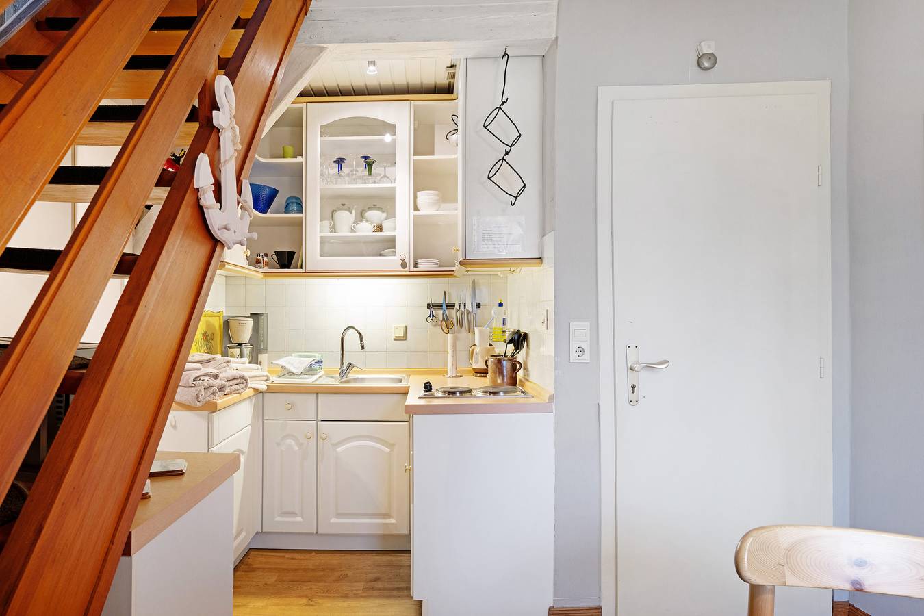 Ganze Wohnung, Ferienwohnung 'Op'nböhn' mit Gemeinschaftsgarten und eigenem Strandkorb in Nordstrand (Gemeinde), Nordstrand
