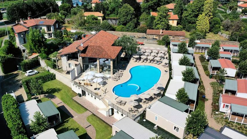 Bungalow für 2 Personen, mit Terrasse und Pool im Piemont - 3