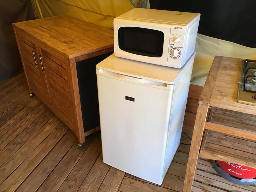 Camping La Simioune - Unterkunft 2 personen - Tipi 2 Zimmer ohne Sanitäranlagen in Bollène, Vaucluse