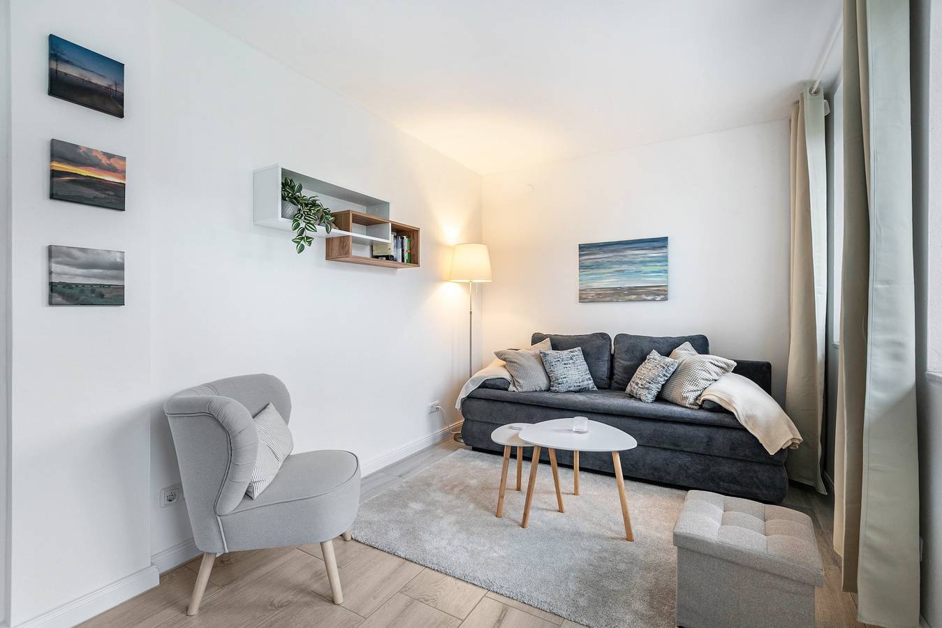 Ganze Wohnung, Apartment 'Landräume' mit Wlan in Lunden, Halbinsel Eiderstedt