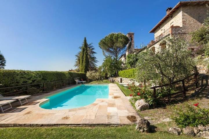 Ferienwohnung für 3 Personen, mit Garten und Whirlpool sowie Pool und Balkon - 1