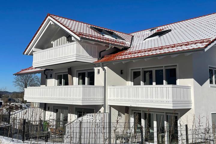 Gîte pour 2 personnes, avec sauna ainsi que balcon et balcon/terrasse, animaux acceptés dans Rottau - 2