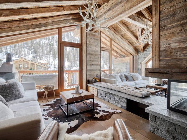 Chalet pour 12 personnes, avec balcon à Val-d'Isère - 3