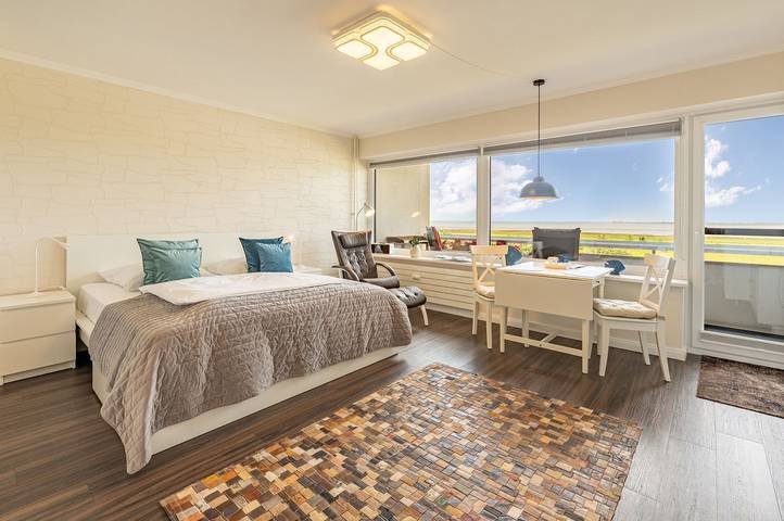 Ferienwohnung für 2 Personen, mit Balkon und Garten