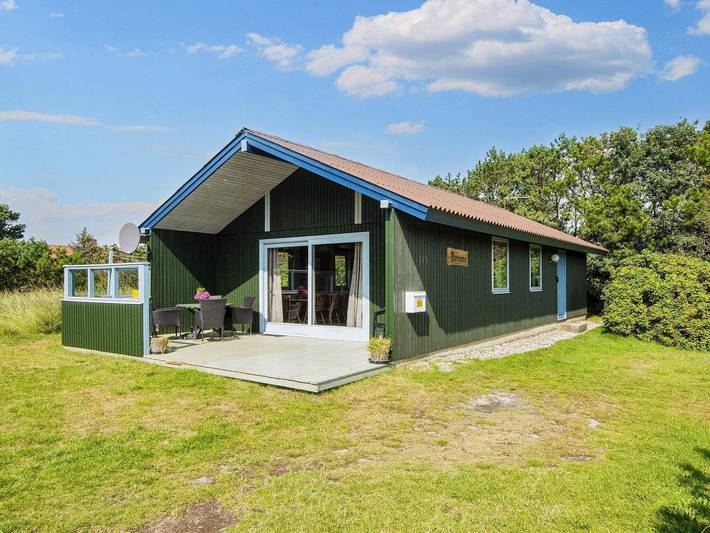 Ferienhaus für 6 Personen, mit Terrasse und Garten, mit Haustier in Holmsland Klit
