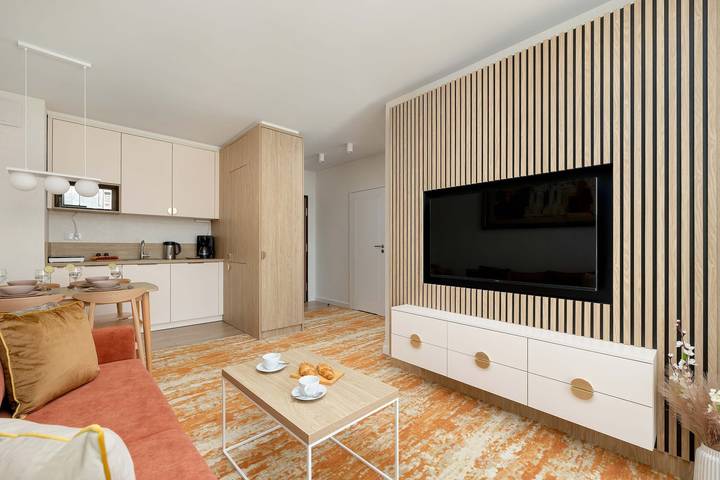 Ferienwohnung für 4 Personen, mit Terrasse, mit Haustier in Międzyzdroje