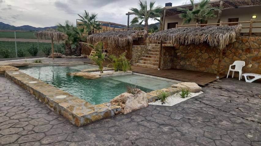 Casa rural para 8 personas, con Piscina y Vistas en Lorca