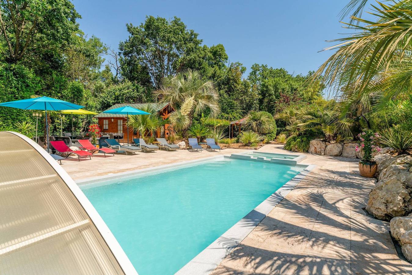 L'Oasis de Boisset: 5-Sterne-Mas mit privatem Pool, Spa & Sauna in Boisset-et-Gaujac, Cevennen