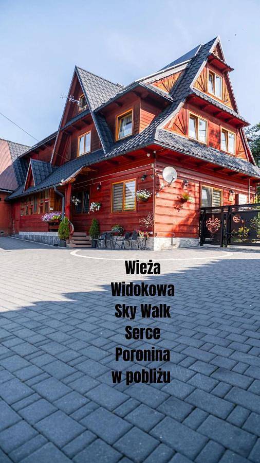 Apartament wakacyjny dla 2 osób, z widok i ogród, Dla rodziny w Małe Ciche