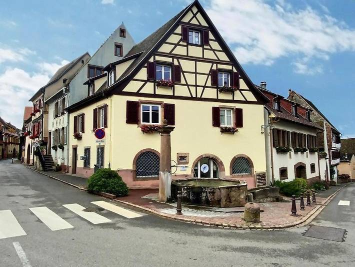 Gîte pour 4 personnes, avec vue à Gueberschwihr