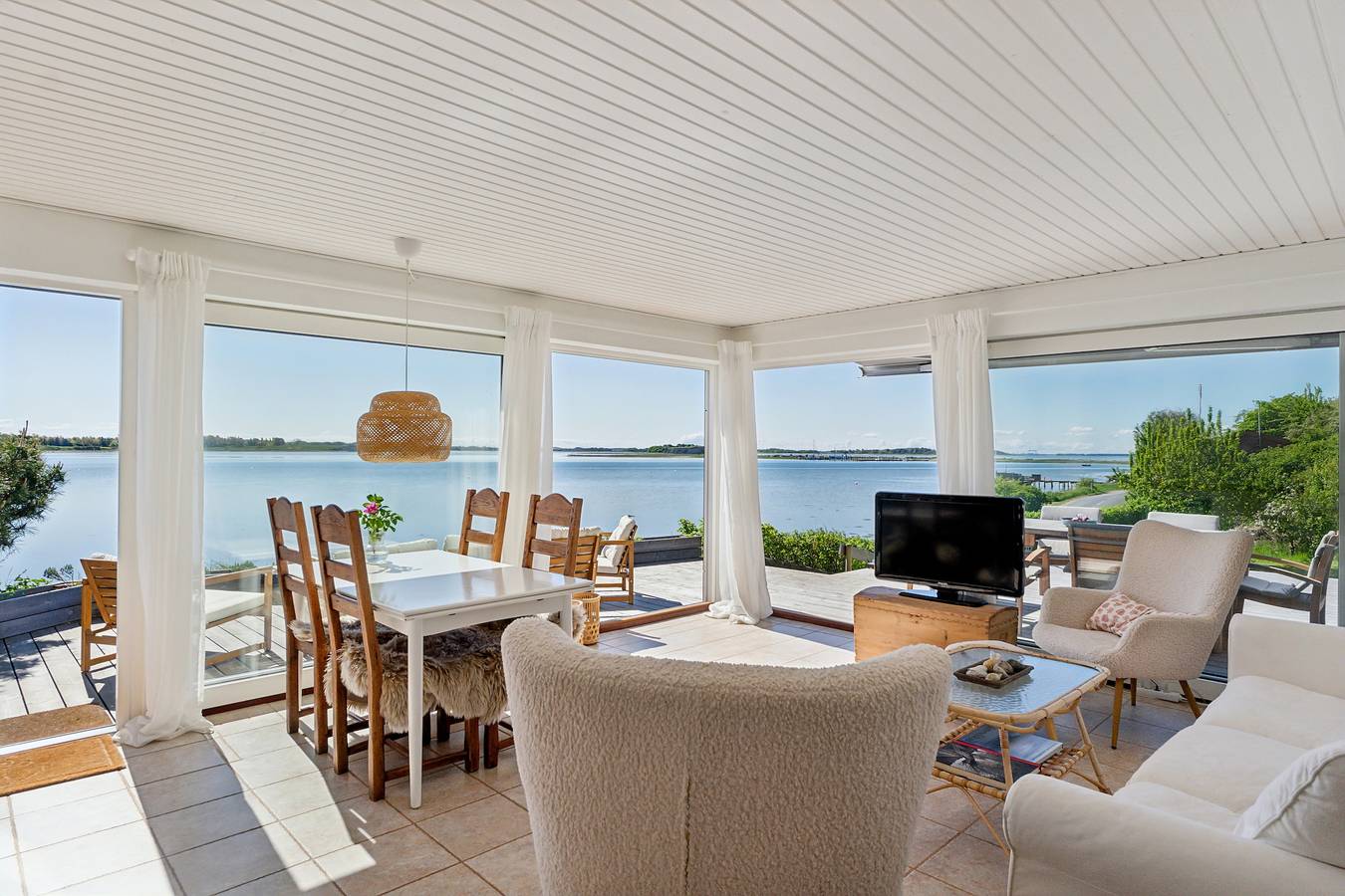 Casa de vacaciones para 5 personas con vistas al lago in Fyns Hoved, Martofte
