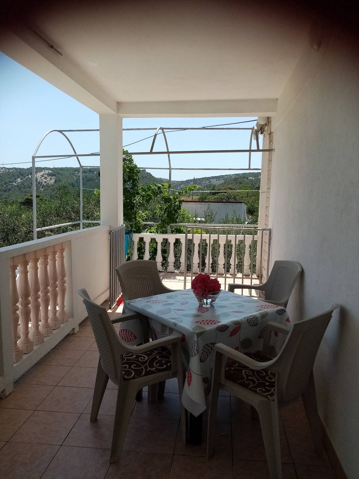Entire apartment, One bedroom apartment with terrace and sea view Lopar, Rab A-19896-a in Lopar, Rab
