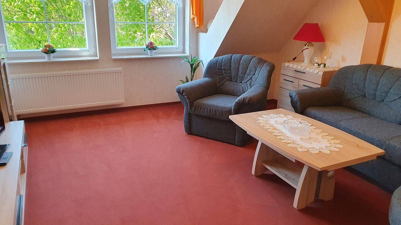 Ganze Ferienwohnung, Ferienwohnung 2, oben in Bad Wilsnack, Prignitz