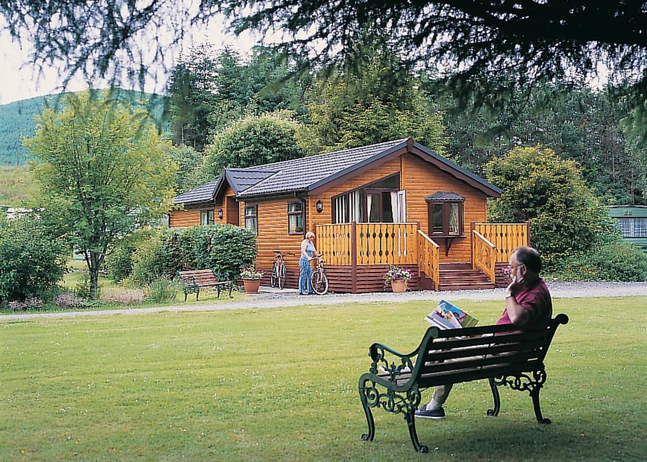 Tima Log Cabin in Scottish Borders