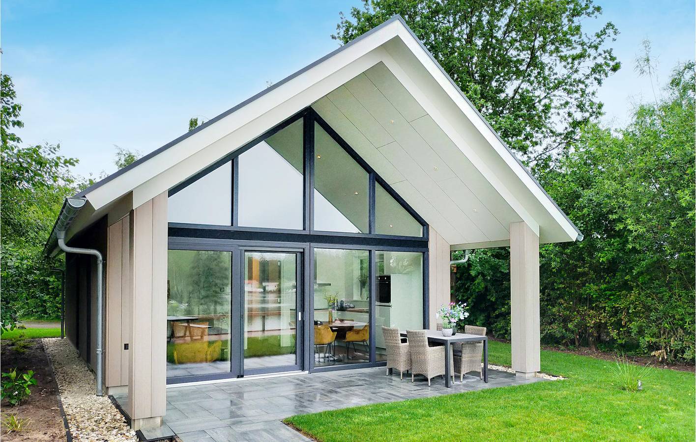 Ferienhaus für 4 Personen mit Terrasse in Oosterwolde, Friesland