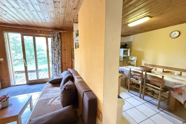 Appartement entier, Appart 3 chbres - 50m des pistes - terrasse & jardin in Vars, Région de Briançon