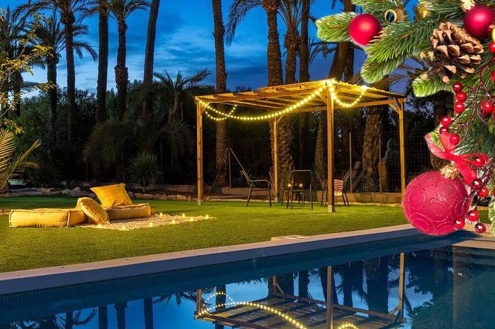 Villa pour 8 personnes, avec jardin et terrasse, animaux acceptés à Elche