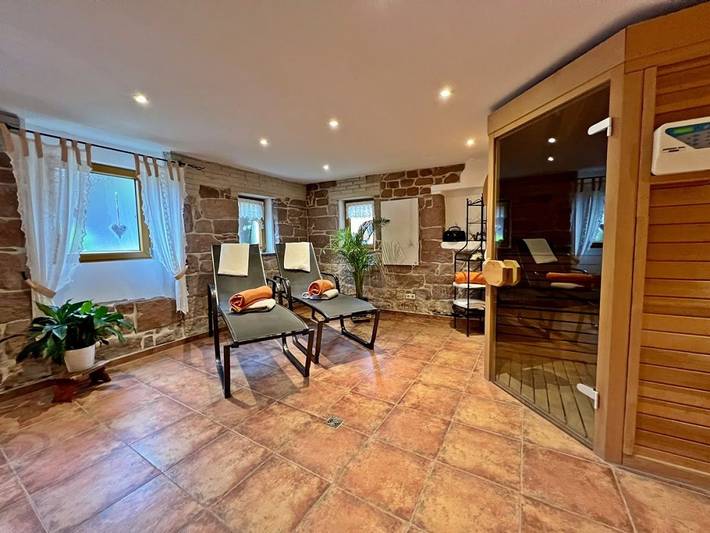 Ferienwohnung für 4 Personen, mit Garten und Pool sowie Sauna, mit Haustier in Markgraeflerland - 4