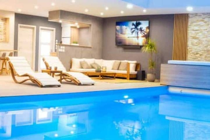 Maison de vacances pour 2 personnes, avec Jacuzzi et Terrasse ainsi que Jardin et Sauna