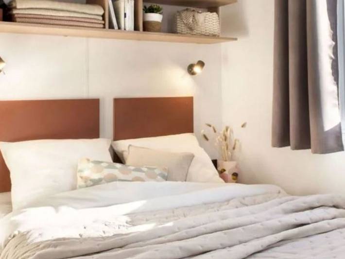 Mobil home pour 6 personnes, avec piscine et terrasse, animaux acceptés à Messanges - 3