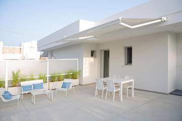 Gîte pour 2 personnes, avec jardin et vue dans Marina di Pescoluse