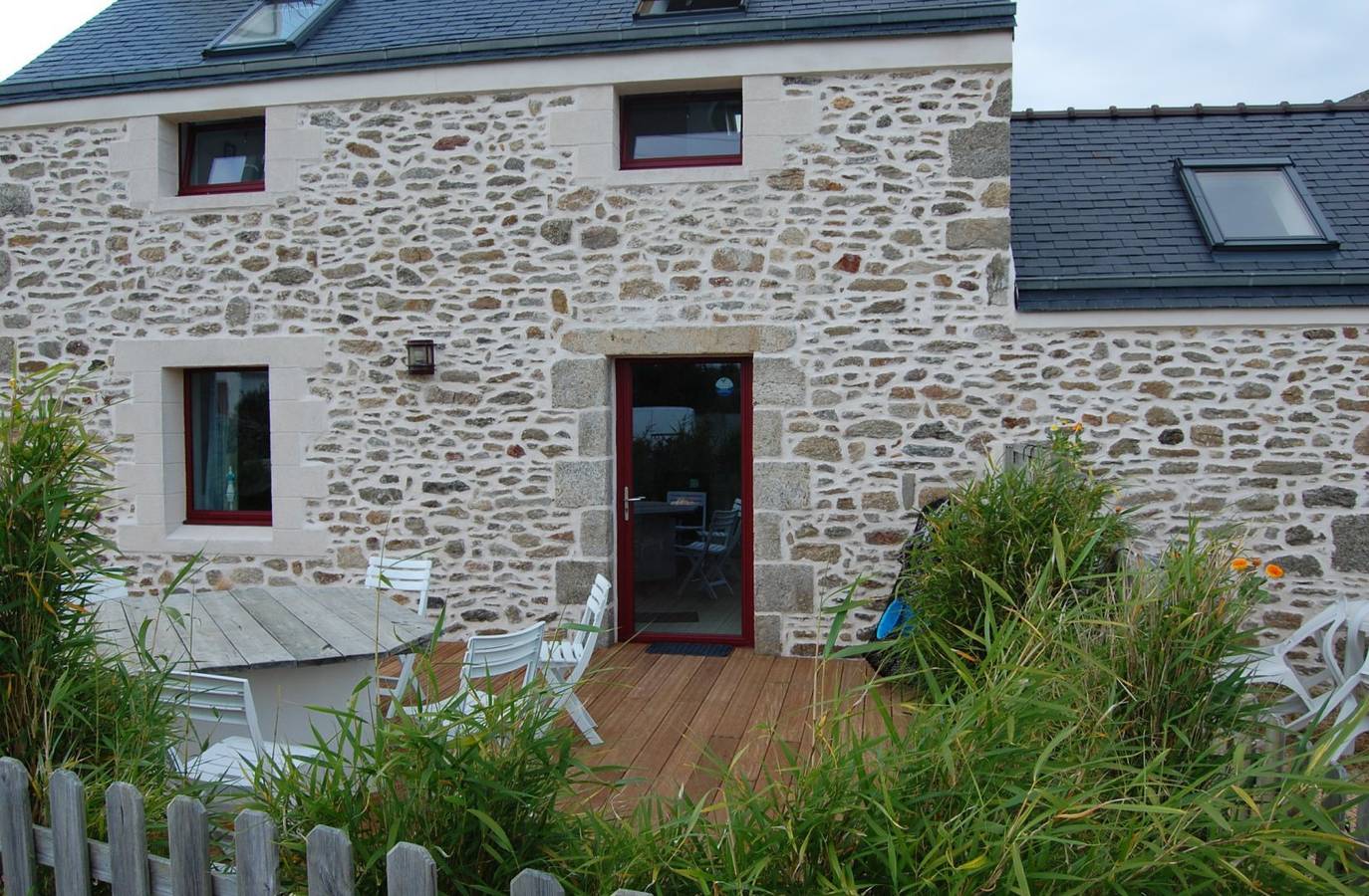 Maison de pêcheur en bord de mer in Lilia, Plouguerneau